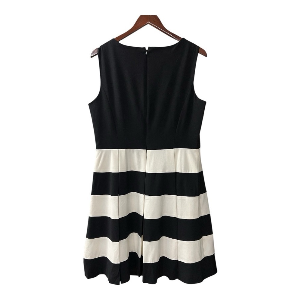 Nine West Fit & Flare  Midi Cocktail Dress Size 14 NWOT Women - Picture 3 of 12
